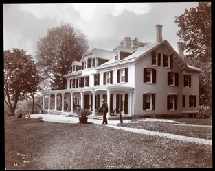 Residenza di Alton Brooks Parker, Esopus Creek, New York, 1904